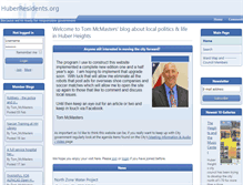 Tablet Screenshot of huberresidents.org